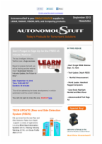 Click here to check out AutonomouStuff's September 2012 Newsletter